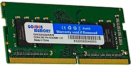 Оперативна пам'ять для ноутбука Golden Memory 8 GB SO-DIMM DDR4 3200 MHz (GM32S22S8/8)