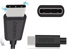 Кабель Choetech USB-A - Type-C 12w 2.4a 3м cable Black (AC0004) - миниатюра 4 Кабель Choetech USB-A - Type-C 12w 2.4a 3м cable Black (AC0004) - миниатюра 4