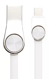 Кабель XO NB45 USB-A - Lightning 12w 2.4a 1м cable White - фото Кабель XO NB45 USB-A - Lightning 12w 2.4a 1м cable White