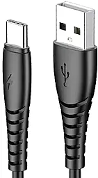USB Кабель Charome C20-02 15W 3A USB Type-C Cable Black