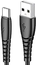 Кабель Charome C20-02 USB-A - Type-C 15w 3a 1м cable Black - фото Кабель Charome C20-02 USB-A - Type-C 15w 3a 1м cable Black