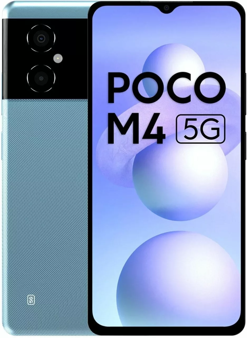 Смартфон Poco M4 5G 4/64GB Cool Blue - Витринный образец - фото 1