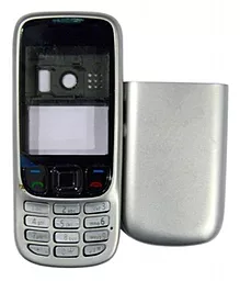 Корпус для Nokia 6303 з клавіатурою Silver