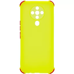 Чехол Epik Ease Glossy Buttons Full Camera для TECNO Spark 6 Желтый