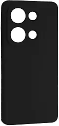 Чехол Silicone Case Luxury для Xiaomi Redmi Note 14S Black - фото Чехол Silicone Case Luxury для Xiaomi Redmi Note 14S Black