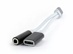 Аудіо-перехідник з додатковим живленням Cablexpert Type-C - Type-C/mini-Jack (3.5 mm) Black (CCA-UC3.5F-02) - фото Аудіо-перехідник з додатковим живленням Cablexpert Type-C - Type-C/mini-Jack (3.5 mm) Black (CCA-UC3.5F-02)