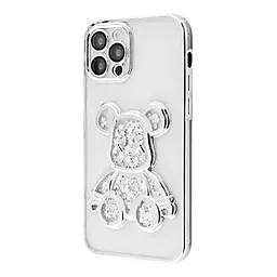Чехол Shining Bear Case для Apple iPhone 12 Pro Silver