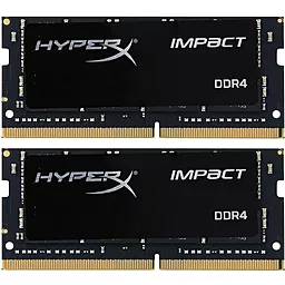 Оперативна пам'ять для ноутбука HyperX SoDIMM DDR4 32GB (2x16GB) 2400MHz Impact (HX424S14IBK2/32)