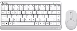 Комплект (клавіатура+мишка) A4Tech FG1112S USB White