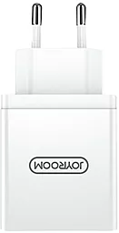 Сетевое зарядное устройство с быстрой зарядкой Joyroom L-M101 Quick Charge 3.0 EU (1USB, 2.0A) White