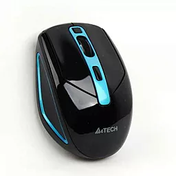 Компьютерная мышка A4Tech G11-590 FX Black+Blue - фото Компьютерная мышка A4Tech G11-590 FX Black+Blue