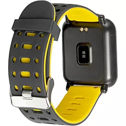 Смарт-часы Gelius Pro GP-CP11 Plus (AMAZWATCH 2020) (IP68) Black/Yellow - миниатюра 2