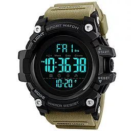 Чоловічий годинник Skmei 1384KH Khaki