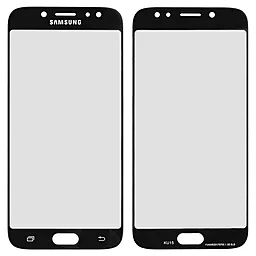 Корпусне скло дисплея Samsung Galaxy J7 J730F 2017 (з OCA плівкою) Black - фото Корпусне скло дисплея Samsung Galaxy J7 J730F 2017 (з OCA плівкою) Black