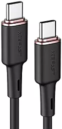 Кабель AceFast C2-03 USB Type-C - Type-C 60w 3a 1.2м PD cable Black - фото Кабель AceFast C2-03 USB Type-C - Type-C 60w 3a 1.2м PD cable Black