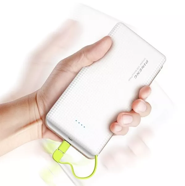 Повербанк Pineng PN-951 10000mAh White - фото 4