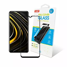 Защитное стекло Global Full Glue Xiaomi Poco M3 Black (1283126511028)