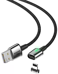 Кабель USB Baseus Zinc Magnetic Lightning Cable Black (CALXC-A01) - миниатюра 2