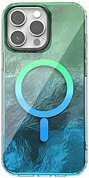 Чохол Epik Shiny Mountain (MagFit) для Apple iPhone 12 Pro Max Green/Blue - фото Чохол Epik Shiny Mountain (MagFit) для Apple iPhone 12 Pro Max Green/Blue