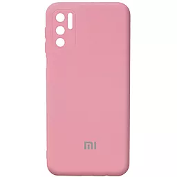 Чехол Epik Silicone Cover Full Camera (AA) для Xiaomi Redmi Note 10 5G, Poco M3 Pro Розовый / Pink