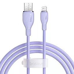 Кабель Baseus Pudding Series USB-A - Lightning 12w 2.4a 2м cable purple (P10355700511-01)