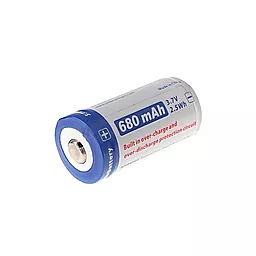 Аккумулятор JetBeam Li-ion RCR123, 3.7V, 680mAh - фото Аккумулятор JetBeam Li-ion RCR123, 3.7V, 680mAh