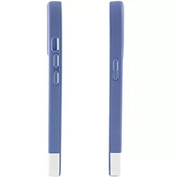 Чехол Epik TPU+PC Bichromatic для Apple iPhone 12, iPhone 12 Pro (6.1")  Blue / White - миниатюра 3