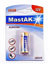 Батарейки MastAK A23 (MN21) 12V 1шт 12 V - фото Батарейки MastAK A23 (MN21) 12V 1шт 12 V