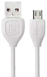 Кабель USB Remax Lesu micro USB Cable White (RC-050m)