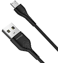 USB Кабель Grand-X 3A micro USB Cable Black (PM-03B) - мініатюра 2