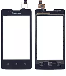 Сенсор (тачскрин) Lenovo A600, A600E Black - фото Сенсор (тачскрин) Lenovo A600, A600E Black