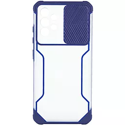 Чехол Epik Camshield matte Ease TPU со шторкой для Samsung Galaxy A32 4G Синий - миниатюра 2