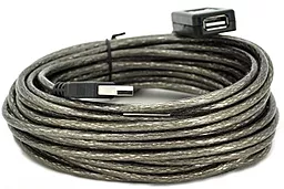 Шлейф (Кабель) Merlion USB2.0 AM/AF 10м чорний (YT-AECWC AM/AF-10.0m) - фото Шлейф (Кабель) Merlion USB2.0 AM/AF 10м чорний (YT-AECWC AM/AF-10.0m)