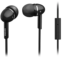 Наушники Philips SHE1455BK/10 Black - фото Наушники Philips SHE1455BK/10 Black