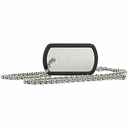 Флешка Verbatim 16GB Dog Tag Black USB 2.0 (98671)