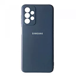 Чохол Epik Silicone Case Full для Samsung Galaxy A23 4G (A235) Navy Blue