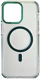 Чохол 1TOUCH TRX with MagSafe для Apple iPhone 14 Green - фото Чохол 1TOUCH TRX with MagSafe для Apple iPhone 14 Green
