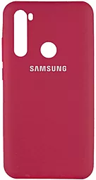 Чохол 1TOUCH Silicone Case Full Samsung A215 Galaxy A21 Hot Pink (2000001165348)