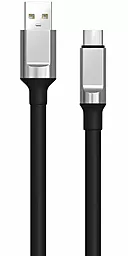Кабель Walker C915 USB-A - Type-C 15w 3.3a 1м cable Black - фото Кабель Walker C915 USB-A - Type-C 15w 3.3a 1м cable Black