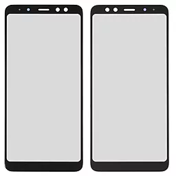 Корпусное стекло дисплея Samsung Galaxy A8 A530F 2018 Black