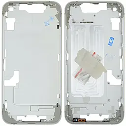 Рамка корпуса Apple iPhone 16E EU version, Original White - фото Рамка корпуса Apple iPhone 16E EU version, Original White