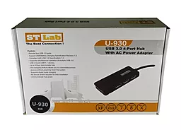 USB-A хаб ST-Lab 4 порта USB 3.0 без БП (U-930) - мініатюра 5