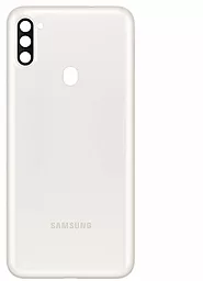 Задняя крышка корпуса Samsung Galaxy A11 A115F со стеклом камеры Original White