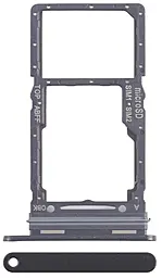 Держатель (лоток) Сим карты Samsung Galaxy A26 A266 Dual SIM и карты памяти Black - фото Держатель (лоток) Сим карты Samsung Galaxy A26 A266 Dual SIM и карты памяти Black