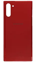 Задняя крышка корпуса Samsung Galaxy Note 10 N970F Aura Red - фото Задняя крышка корпуса Samsung Galaxy Note 10 N970F Aura Red