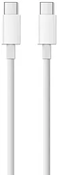 Кабель USB Xiaomi ZMi 1.5M USB Type-C - Type-C Cable White (AL301)