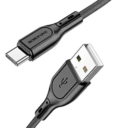 Кабель USB Borofone BX66 Wide way 5A USB Type-C Cable Black