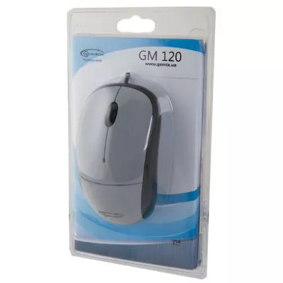 Компьютерная мышка Gemix GM120 Grey - фото 4