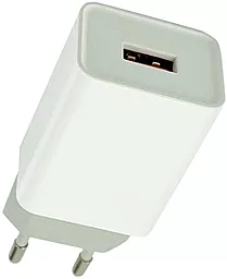 Сетевое зарядное устройство Mibrand MI-206Q 18W USB-A White (MIWC/206QUW)