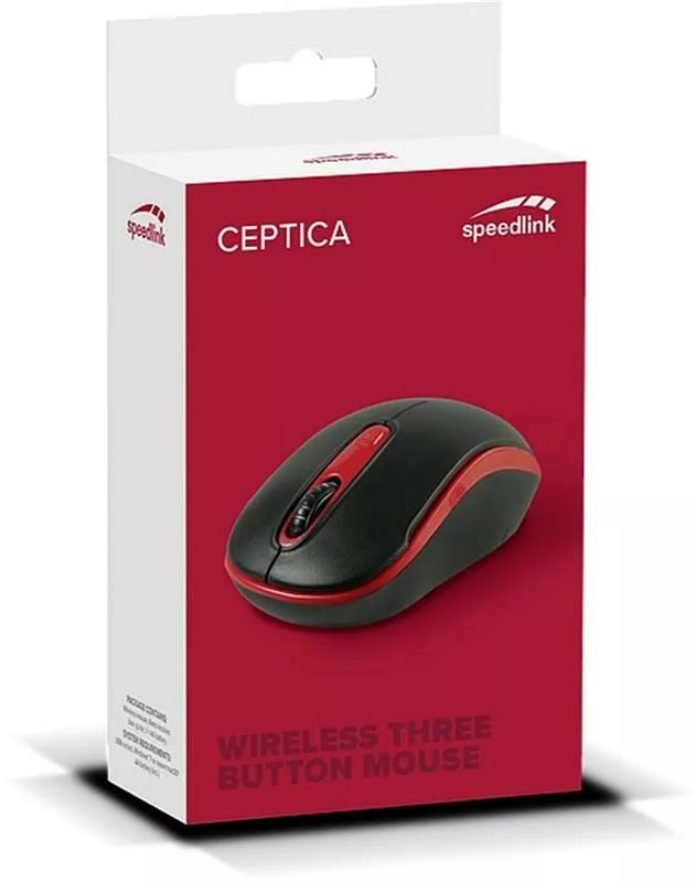 Компьютерная мышка Speedlink Ceptica (SL-630013-BKRD) Black - фото 2